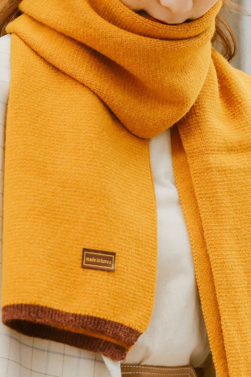 Women Pretty Solid pattern Cozy Lightweight Winter Lovely Muffler