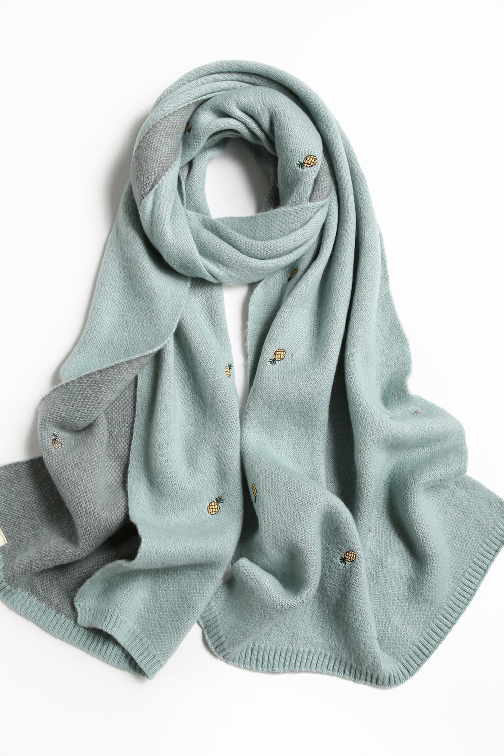 Women Solid Pattern Elegant Simple Styled Winter Muffler