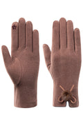 Women Thick Comfortable Outdoor Winter Season Knitted Gloves