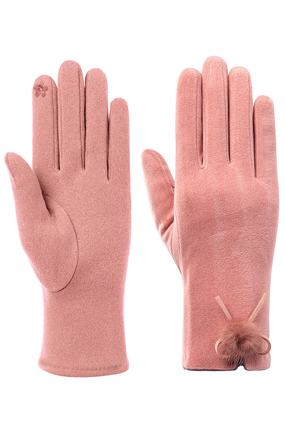 Women Thick Comfortable Outdoor Winter Season Knitted Gloves