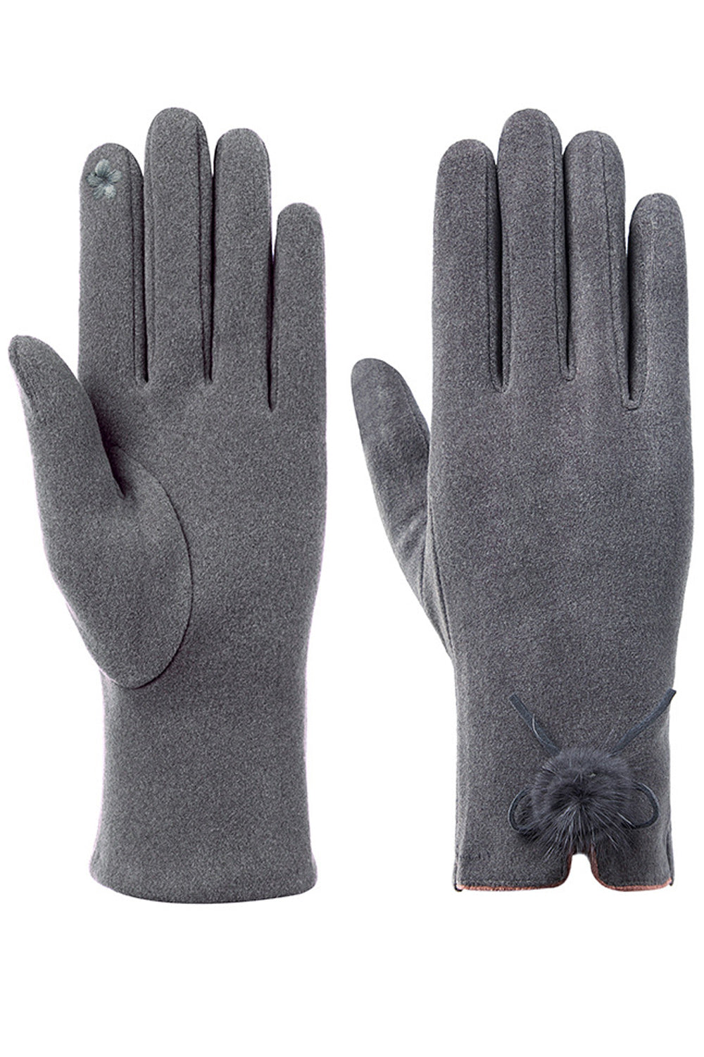 Women Thick Comfortable Outdoor Winter Season Knitted Gloves