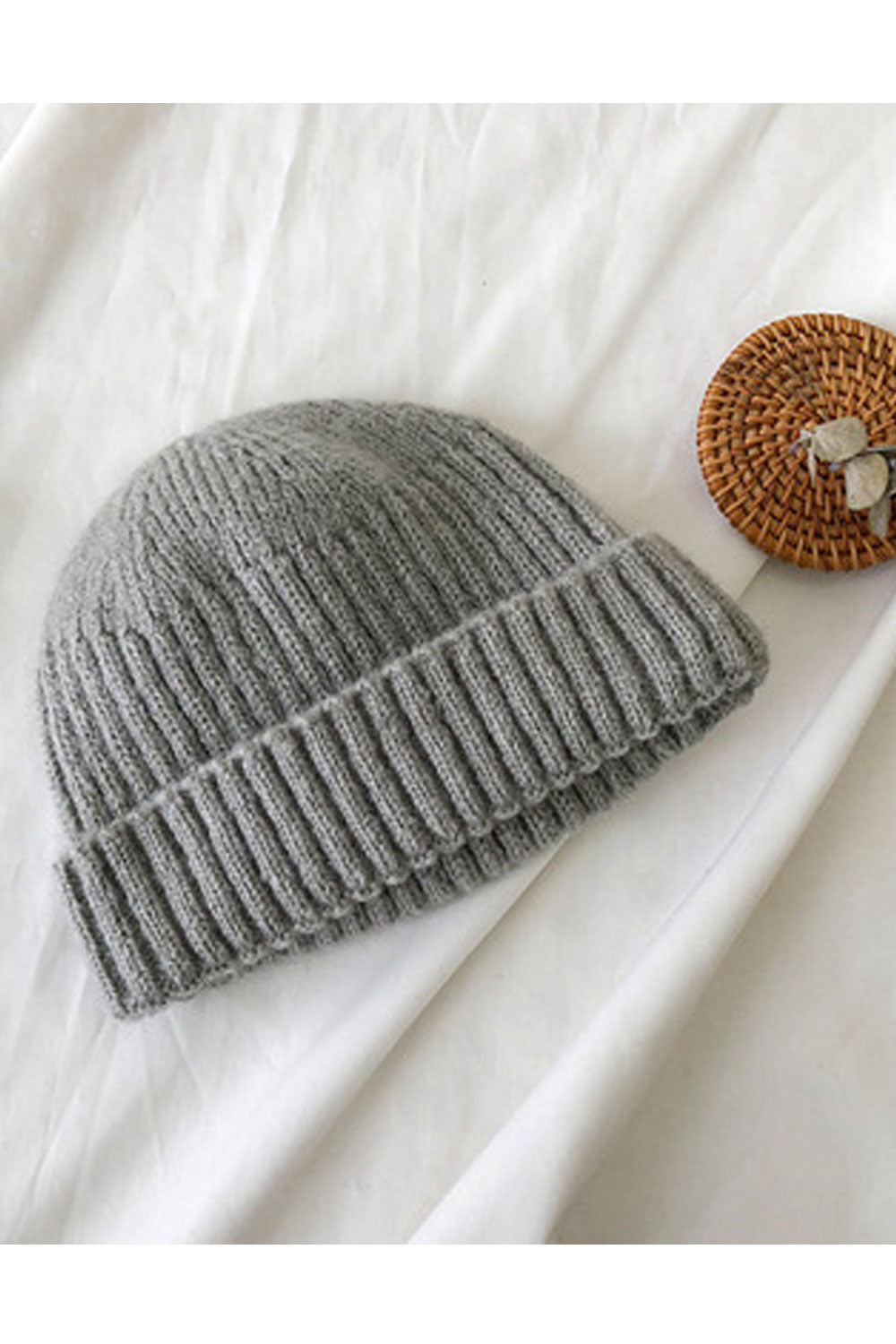 Women Comfortable Ear Protection Soft Feel Knitted Hat