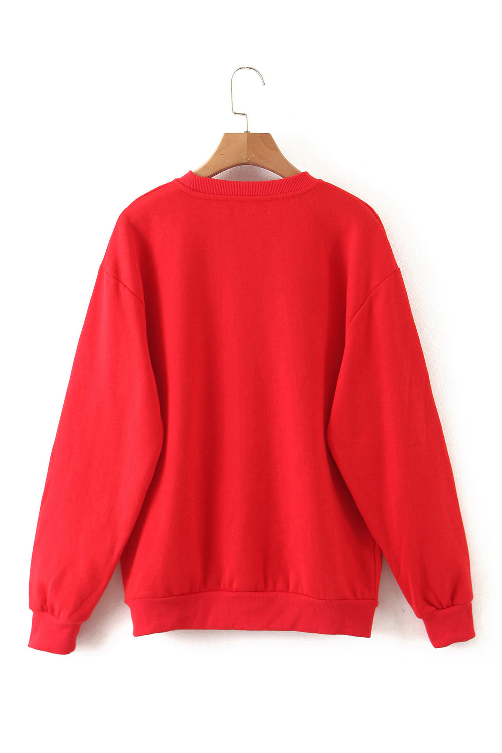 Women Fashion Crew Neck Long Sleeve Comfortable Winter Sweatshirt
