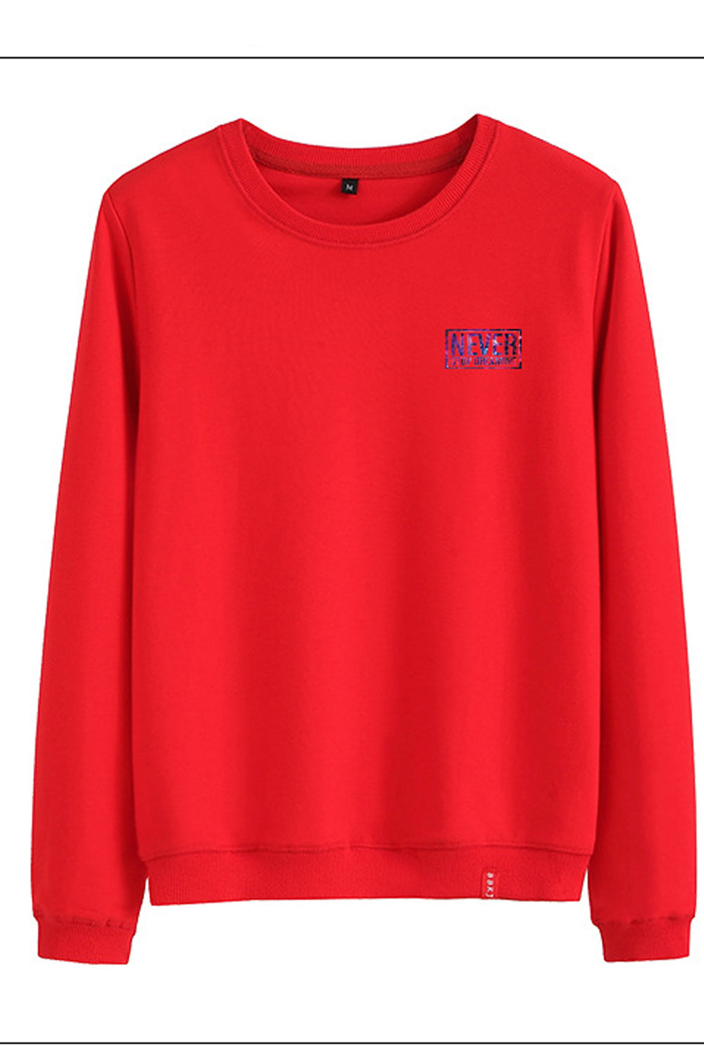 Women Soft Long Sleeve Fashionable Solid Pattern Sweatshirt