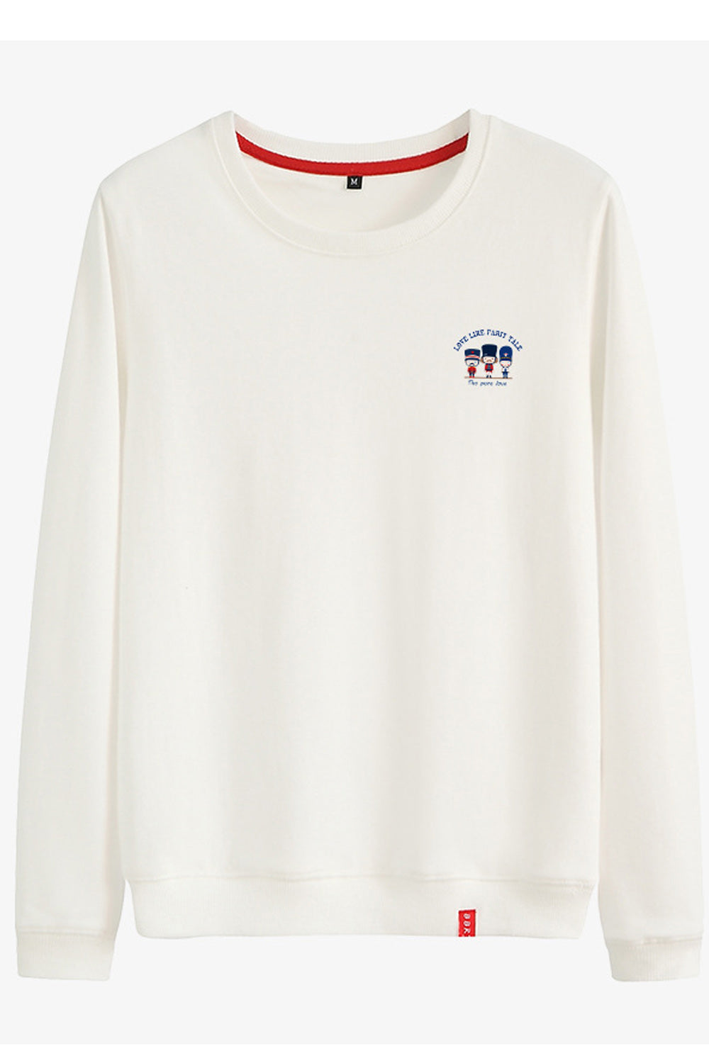 Women Small Printed Style Long Sleeve Comfy Round Neck Sweatshirt