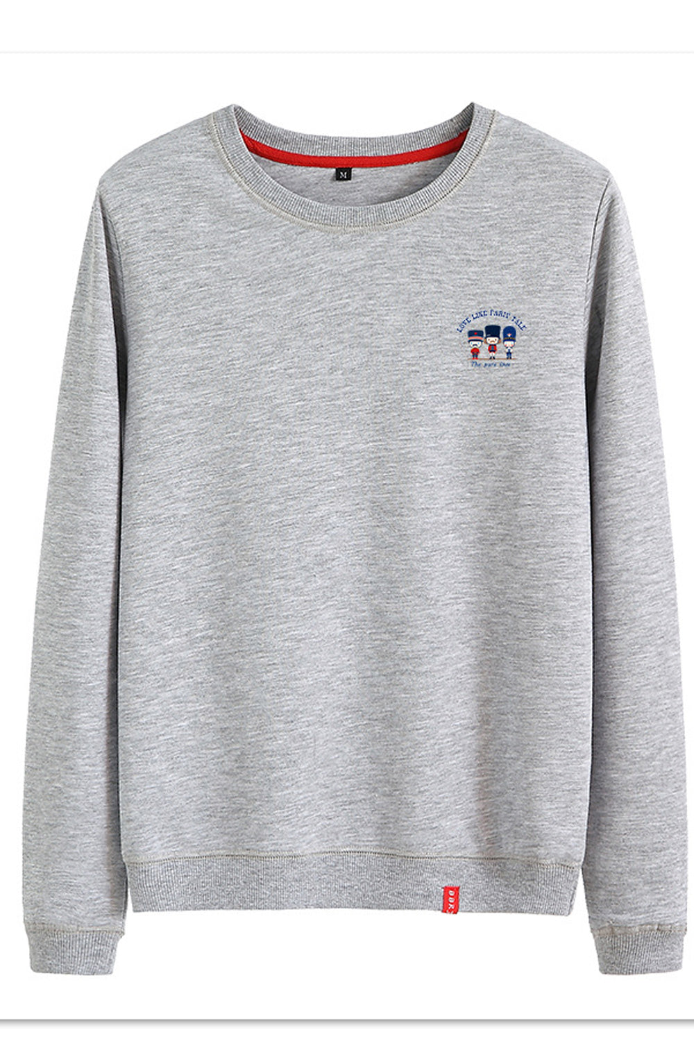 Women Small Printed Style Long Sleeve Comfy Round Neck Sweatshirt