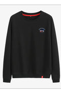 Women Small Printed Style Long Sleeve Comfy Round Neck Sweatshirt