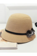 Women Cute Flower Bucket Style Autumn & Winter Beret Hat