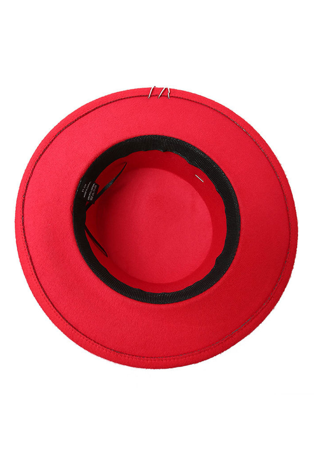 Women Pearl Decorated Flat Top Warm Winter Beret Hat