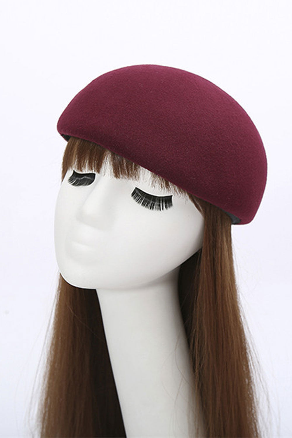 Women Beautiful Pumpkin Shape Warm Casual Beret Hat