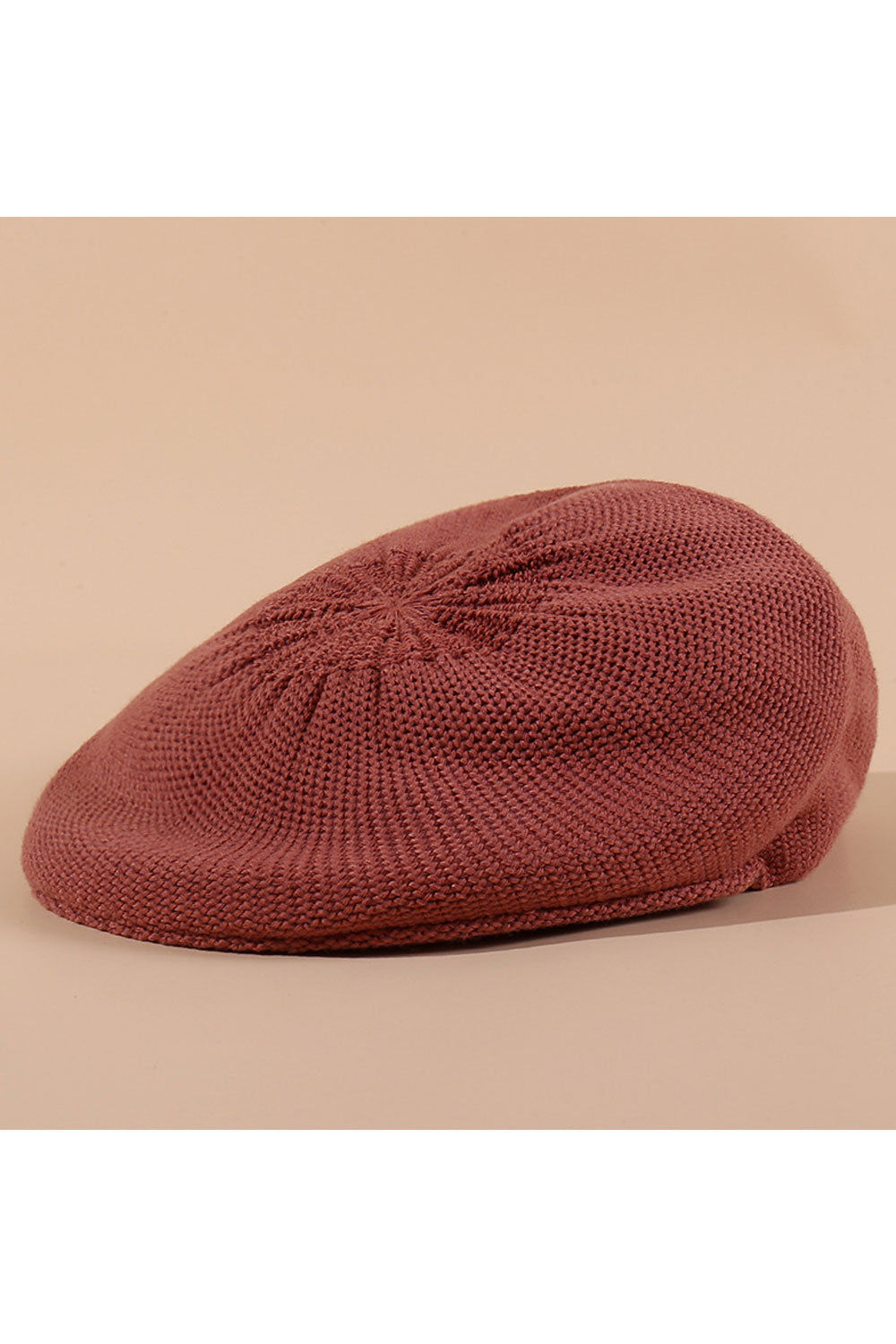 Women Breathable Windproof Warm Knitted Beret Hat