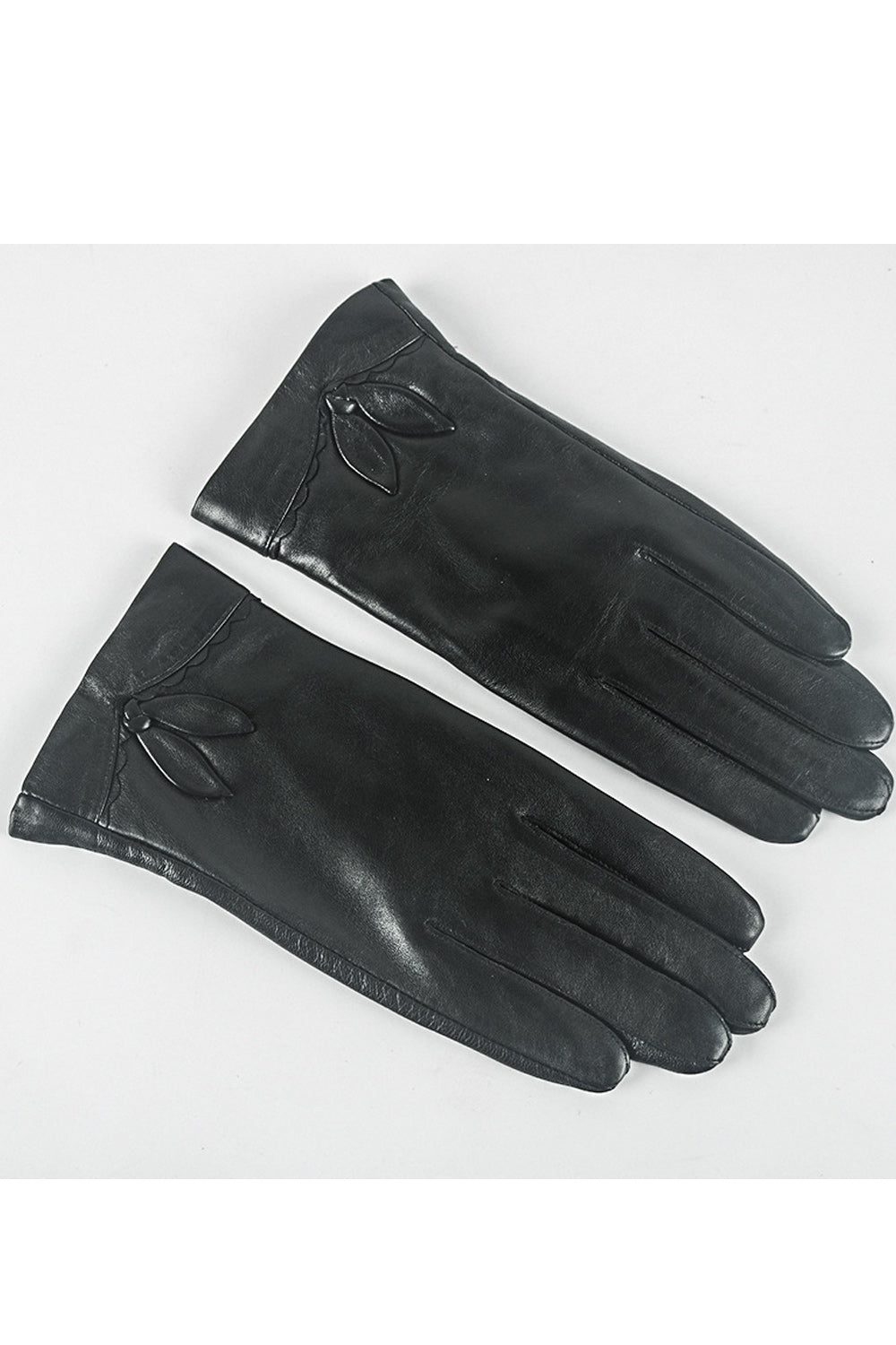 Women Thick Hand Protection Cold Protection Leather Gloves