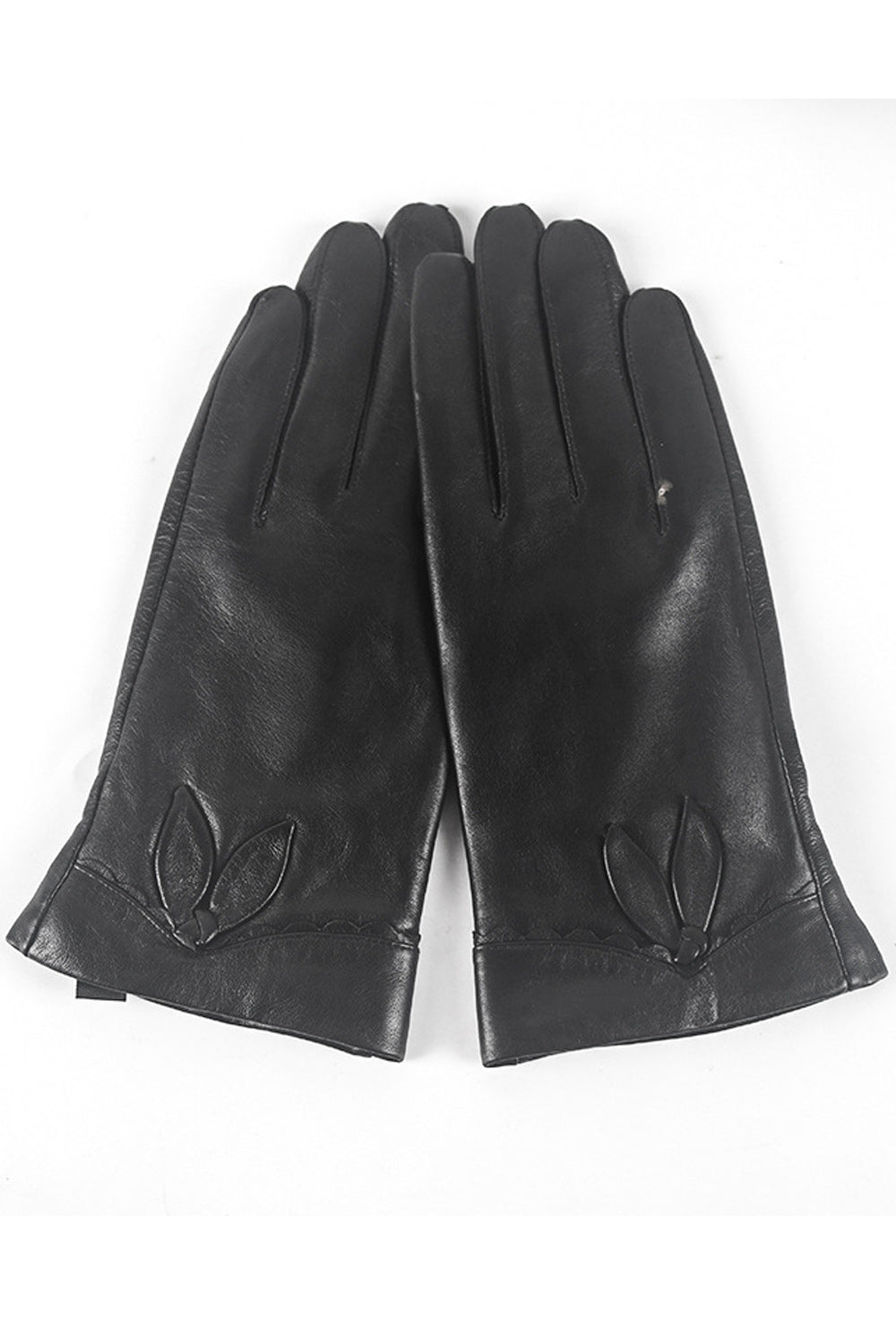 Women Thick Hand Protection Cold Protection Leather Gloves