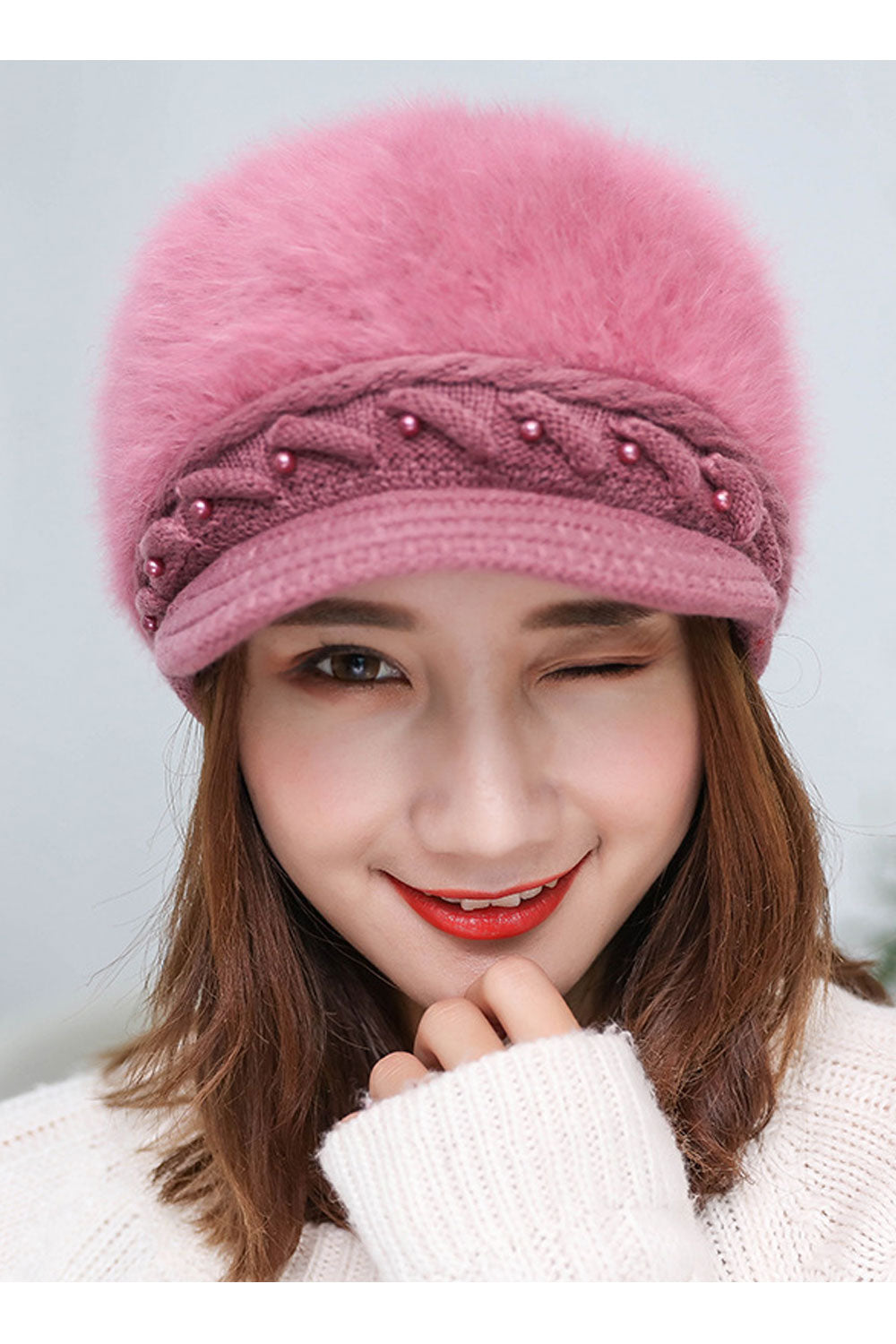 Women Dome Styled Solid Colored Beautiful Comfy Soft Knitted Hat