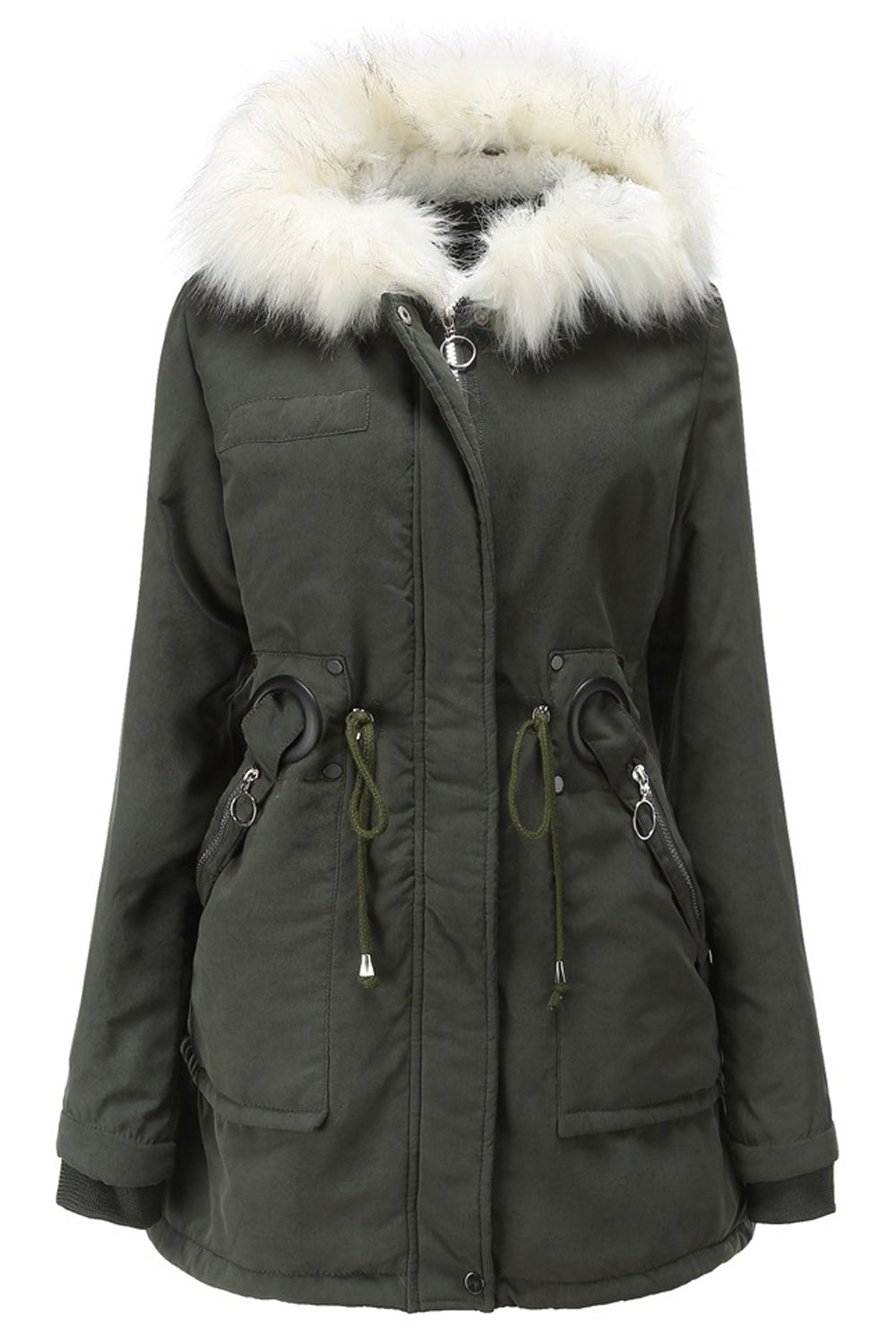 Women Decent Styled Long Sleeve Solid Colored Comfortable Casual Jacket