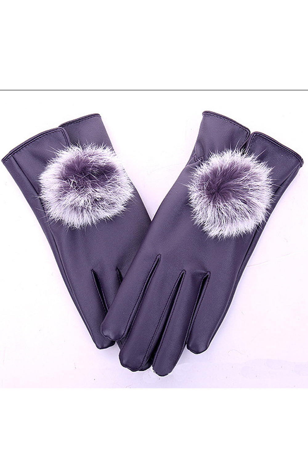 Women Hand Protection Water Repellent Windproof Leather Gloves