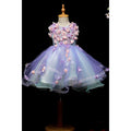 Kids Girls Tiny Flowers Fluffy Skirt Dress