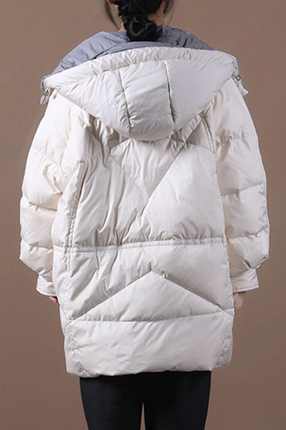 Women Loose Style Breathable Long Sleeve Warm Padded Jacket