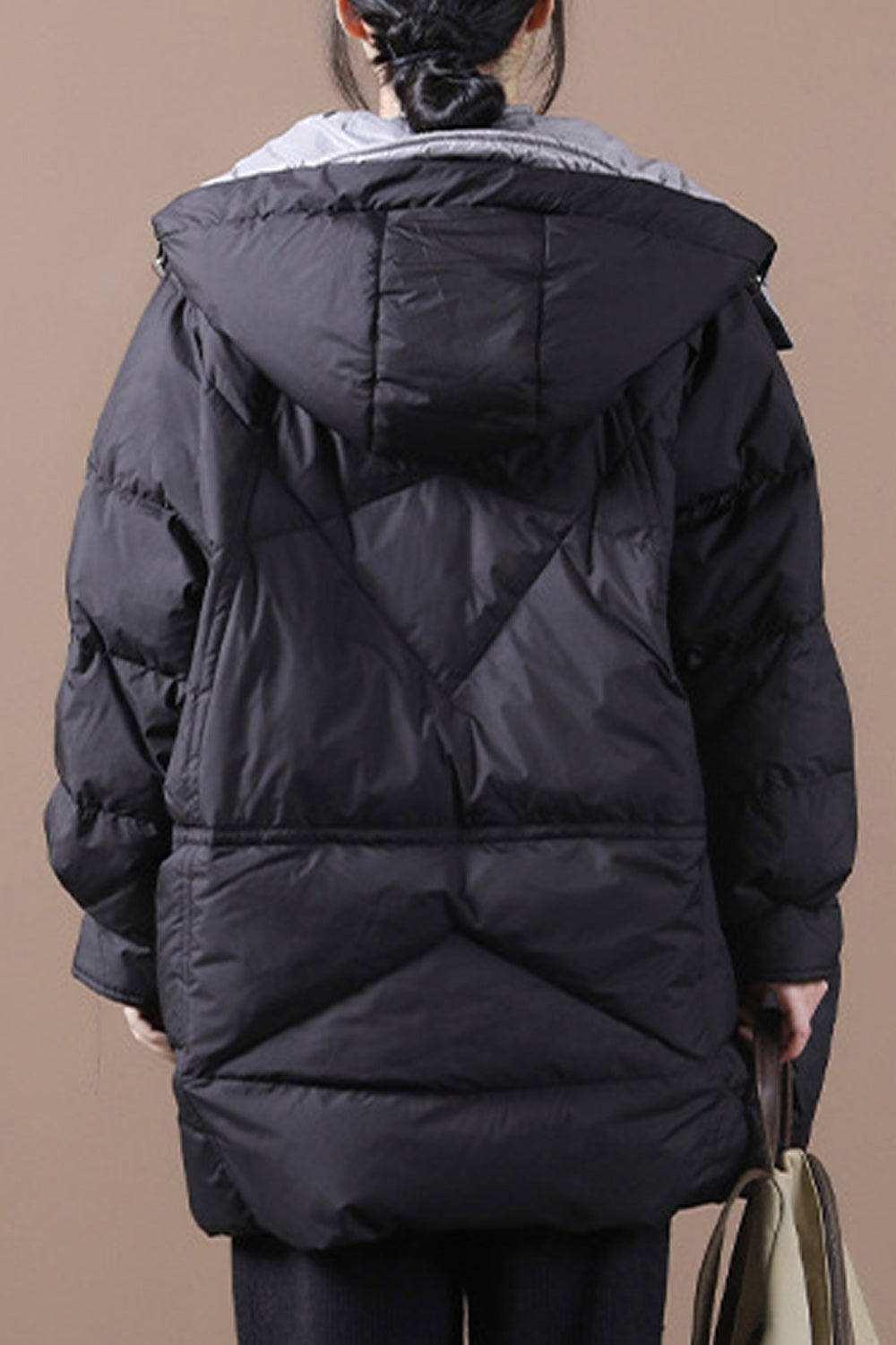 Women Loose Style Breathable Long Sleeve Warm Padded Jacket
