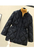 Women Long Sleeve Convenient Warm Winter Padded Jacket