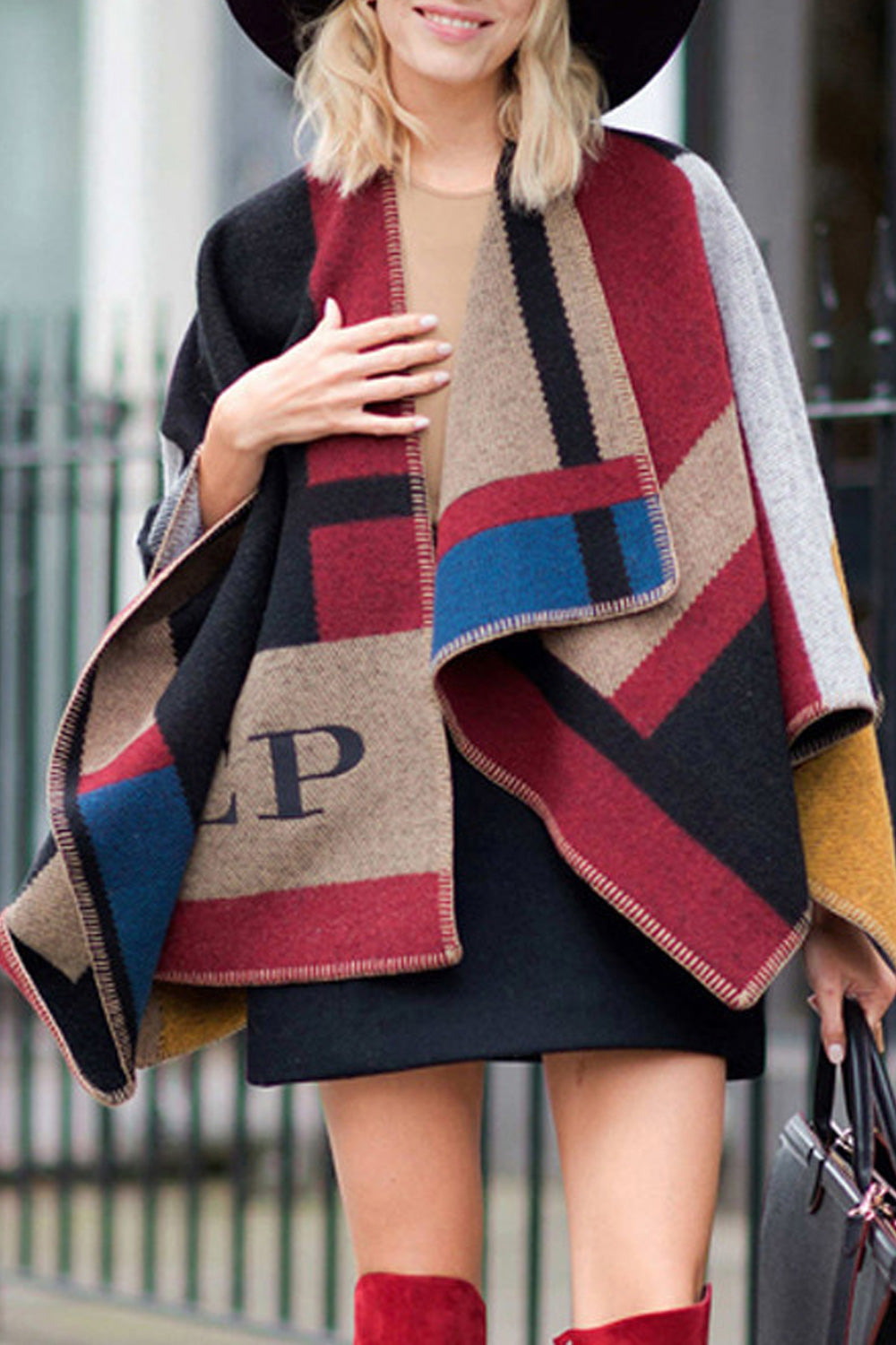 Women Beautiful Printed Pattern Elegant Warm Casual Shawl