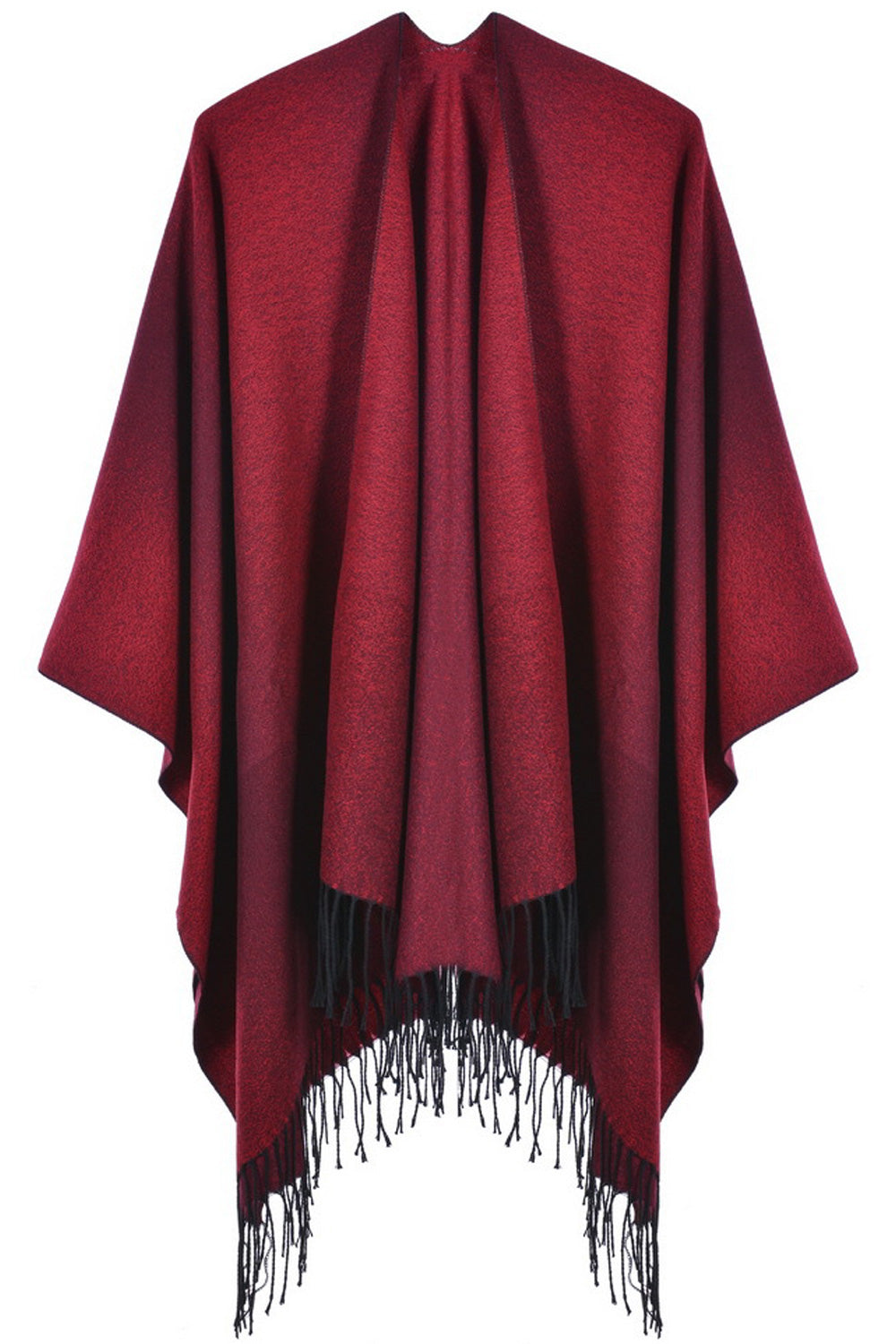 Women Tassel Decorated Lightweight Comfortable Cozy Shawl