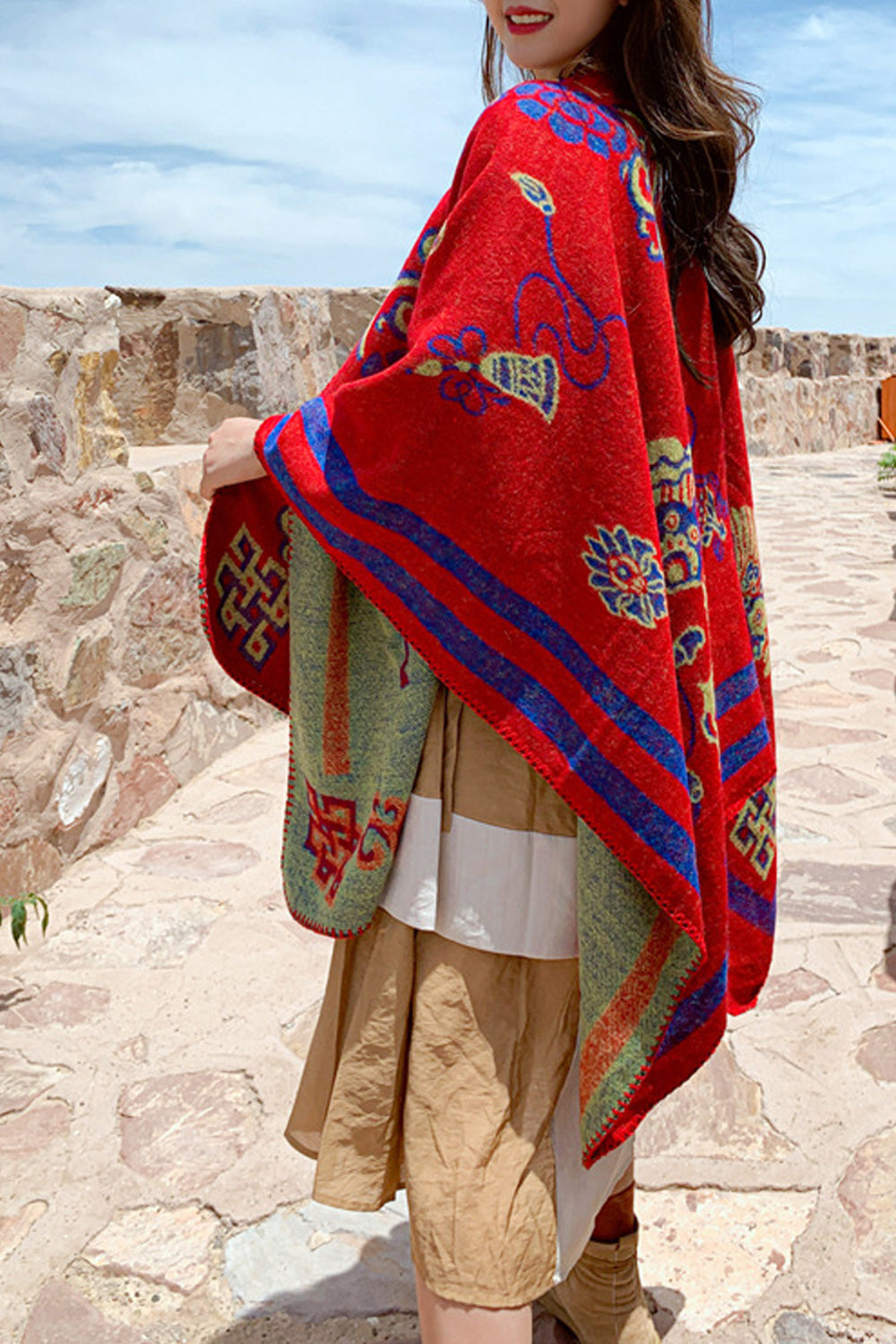 Women Beautiful Printed Style Comfortable Cozy Winter Shawl