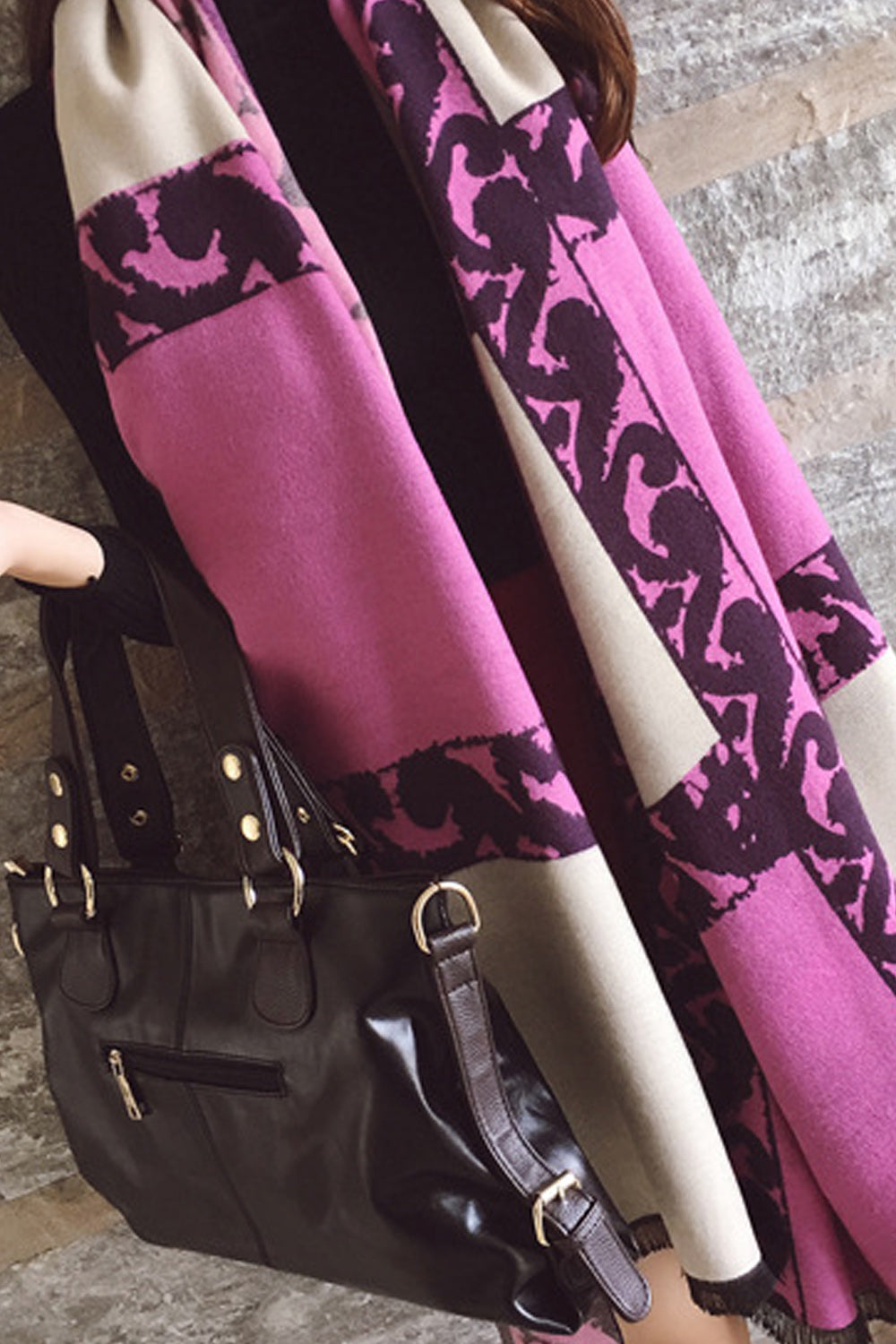 Women Cashmere Warm Beautiful Printed Style Trendy Shawl