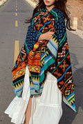 Women Decent Style Printed Pattern Comfy Warm Shawl