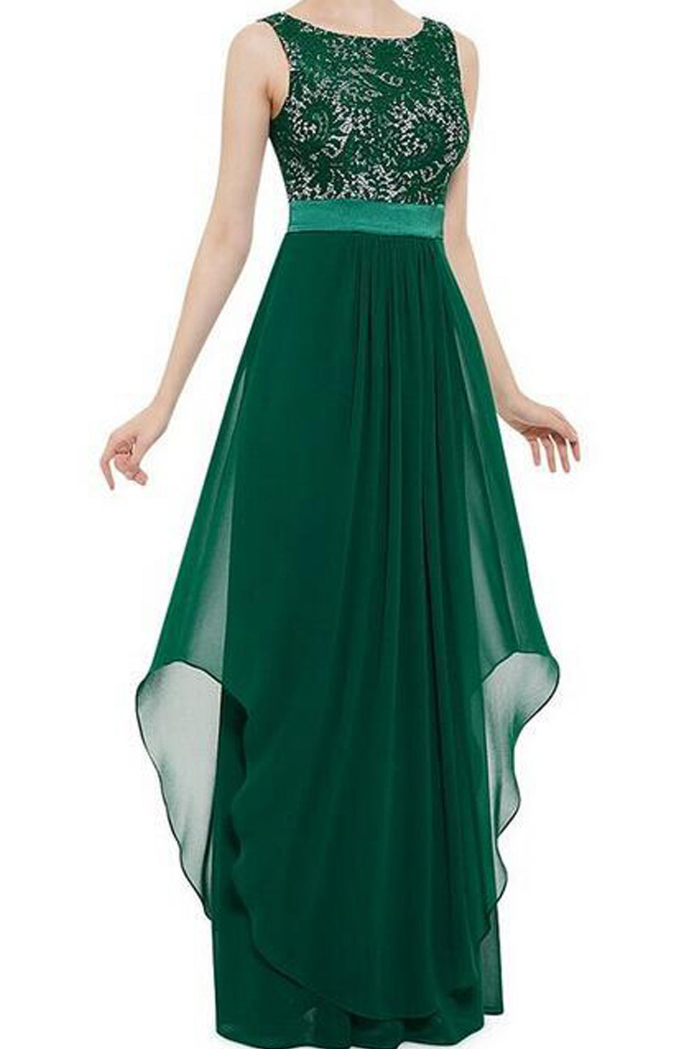 Unomatch Women Slim Long Prom, Wedding Dress Black