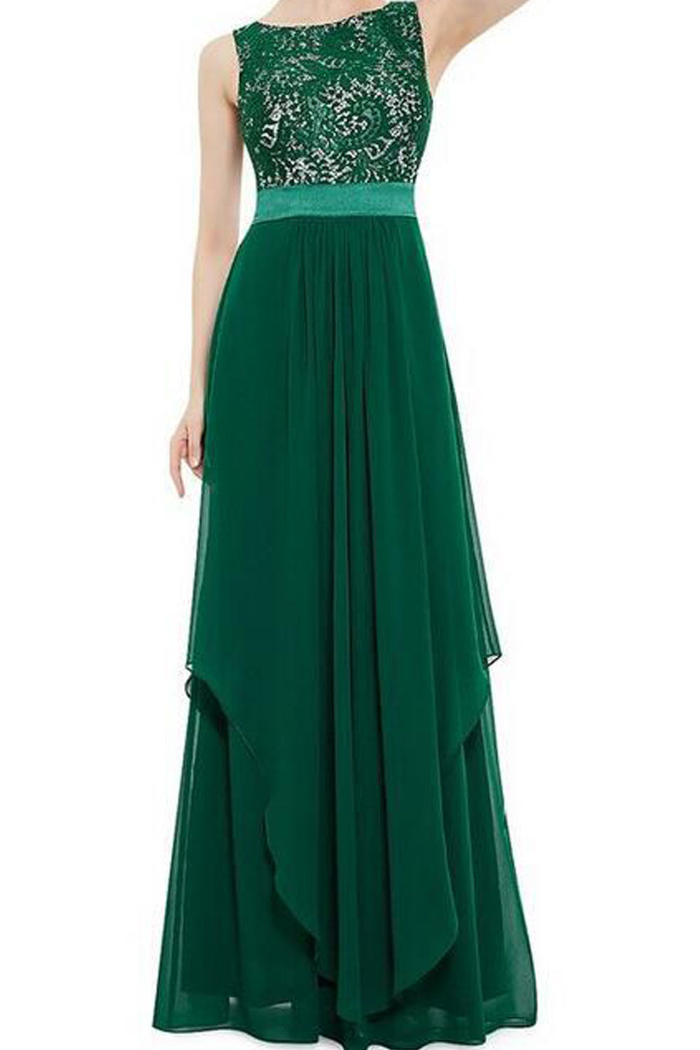 Unomatch Women Slim Long Prom, Wedding Dress Black