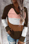 Women Classy V-Neck Long Sleeve Breathable Stylish Sweater
