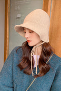 Women Pretty Solid Colored Cozy Thick Outdoor Winter Beret Hat