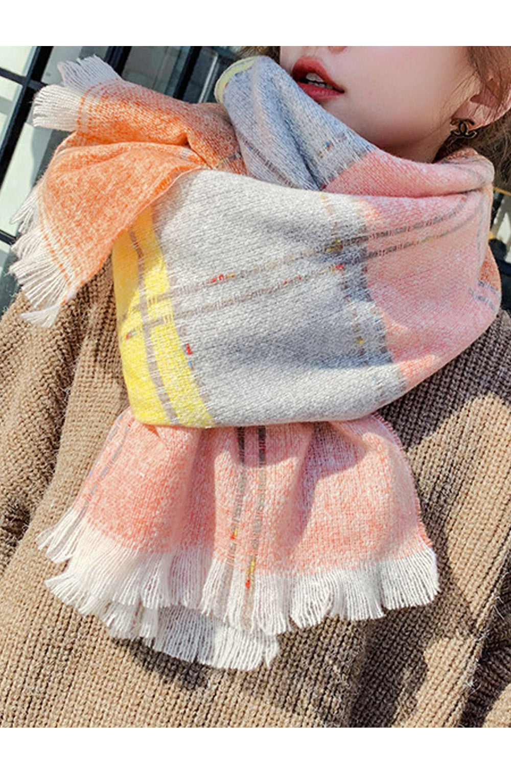 Women Cashmere Soft Lovely Winter Season Muffler