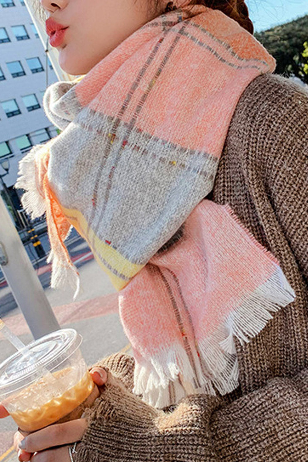 Women Cashmere Soft Lovely Winter Season Muffler