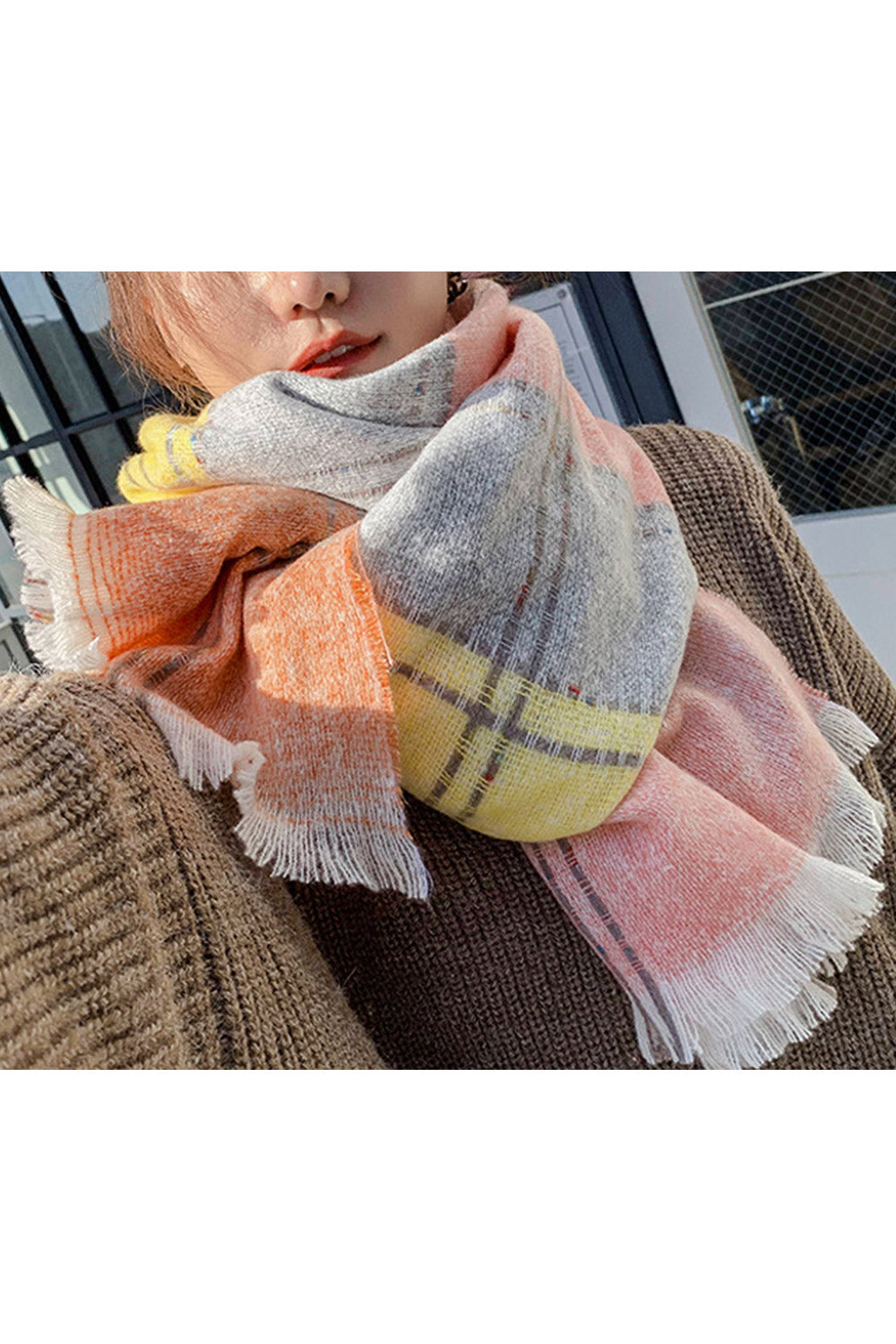 Women Cashmere Soft Lovely Winter Season Muffler