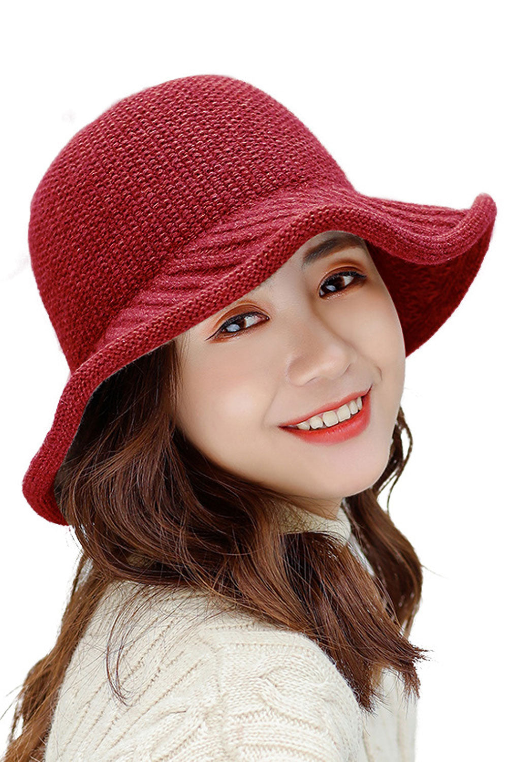 Women Amazing Solid Colored Style Fashionable Windproof Beret Hat