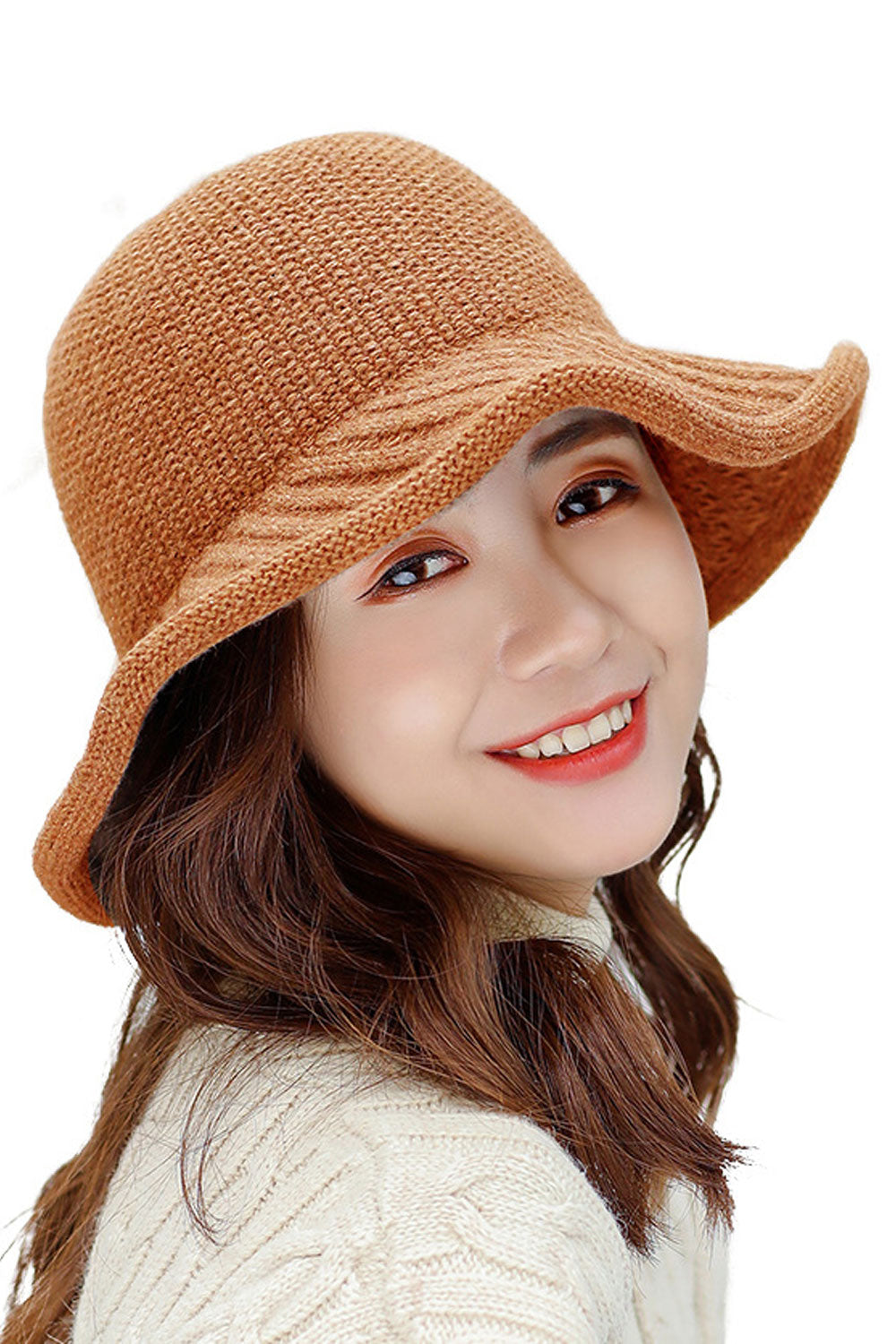 Women Amazing Solid Colored Style Fashionable Windproof Beret Hat