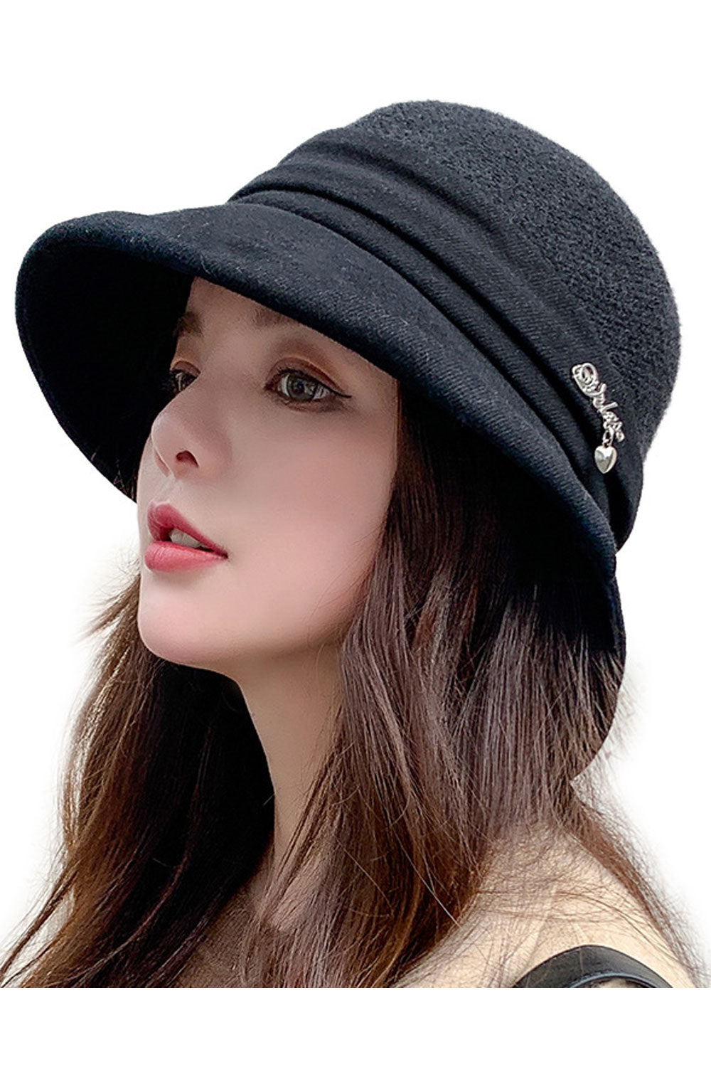 Women Dome Top Solid Colored Knitted Comfortable Beret Hat