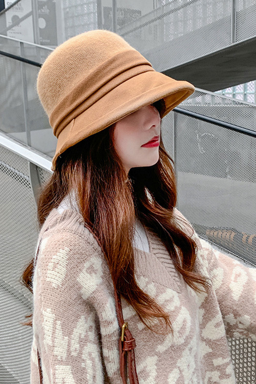Women Dome Top Solid Colored Knitted Comfortable Beret Hat