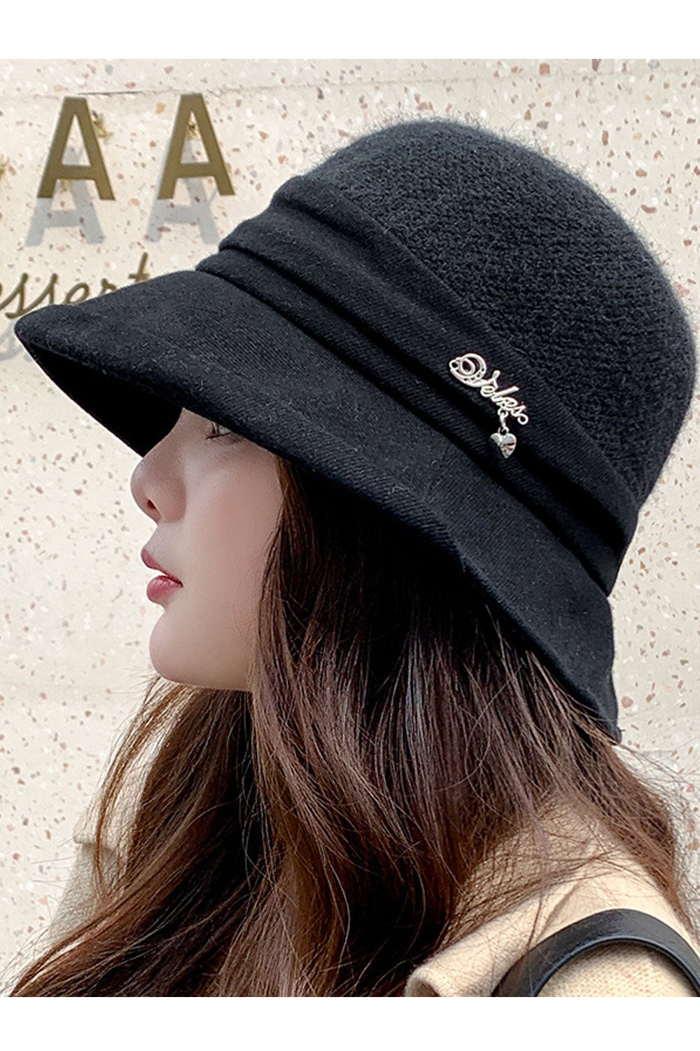 Women Dome Top Solid Colored Knitted Comfortable Beret Hat