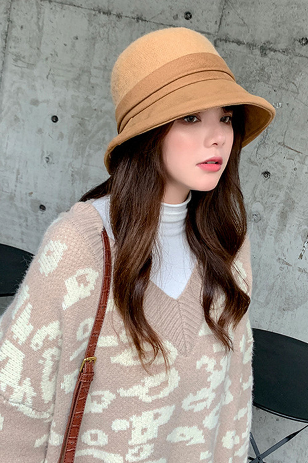 Women Elegant Soft Ear Protection Solid Colored Beret Hat