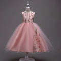 Kids Baby Girls Beautiful Decorated Skirt Lace Dress