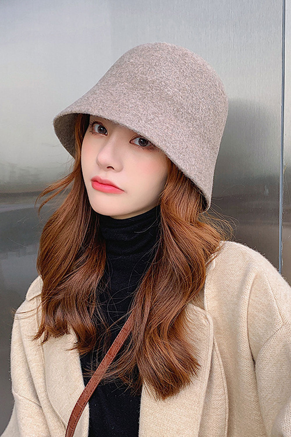 Women Simple Solid Colored Comfy Soft Beret Hat