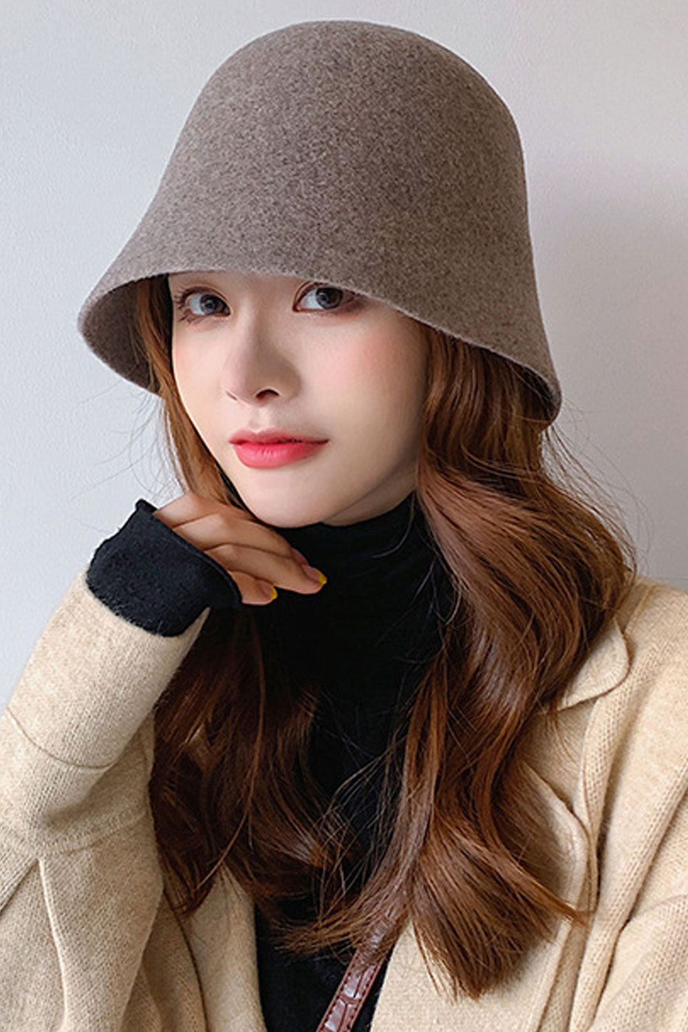 Women Simple Solid Colored Comfy Soft Beret Hat
