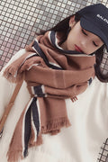 Women Lovely Long Length Warm Wind Breaker Muffler