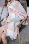 Women Long Length Warm Thick Material Muffler