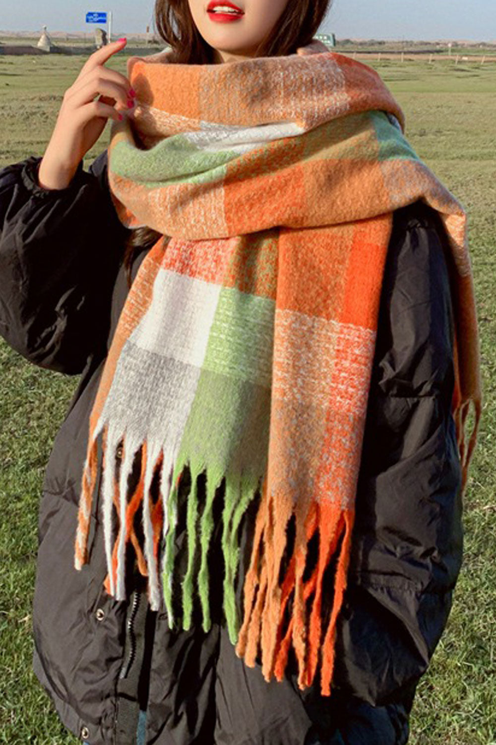 Women Comfortable Warm Long Fashionable Muffler