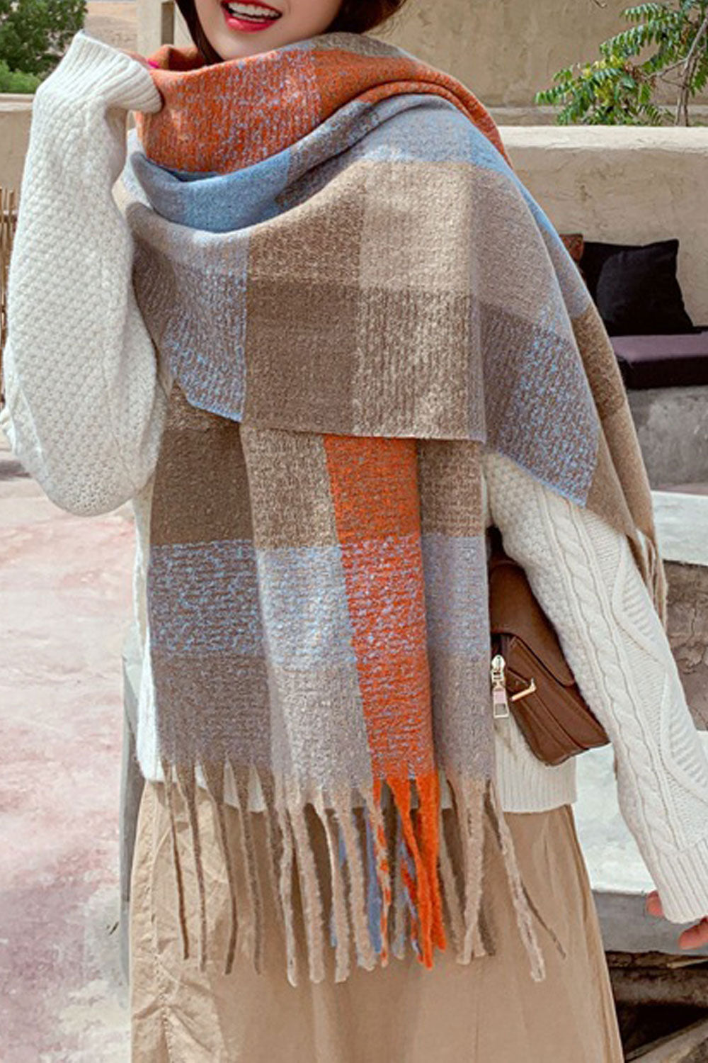 Women Comfortable Warm Long Fashionable Muffler