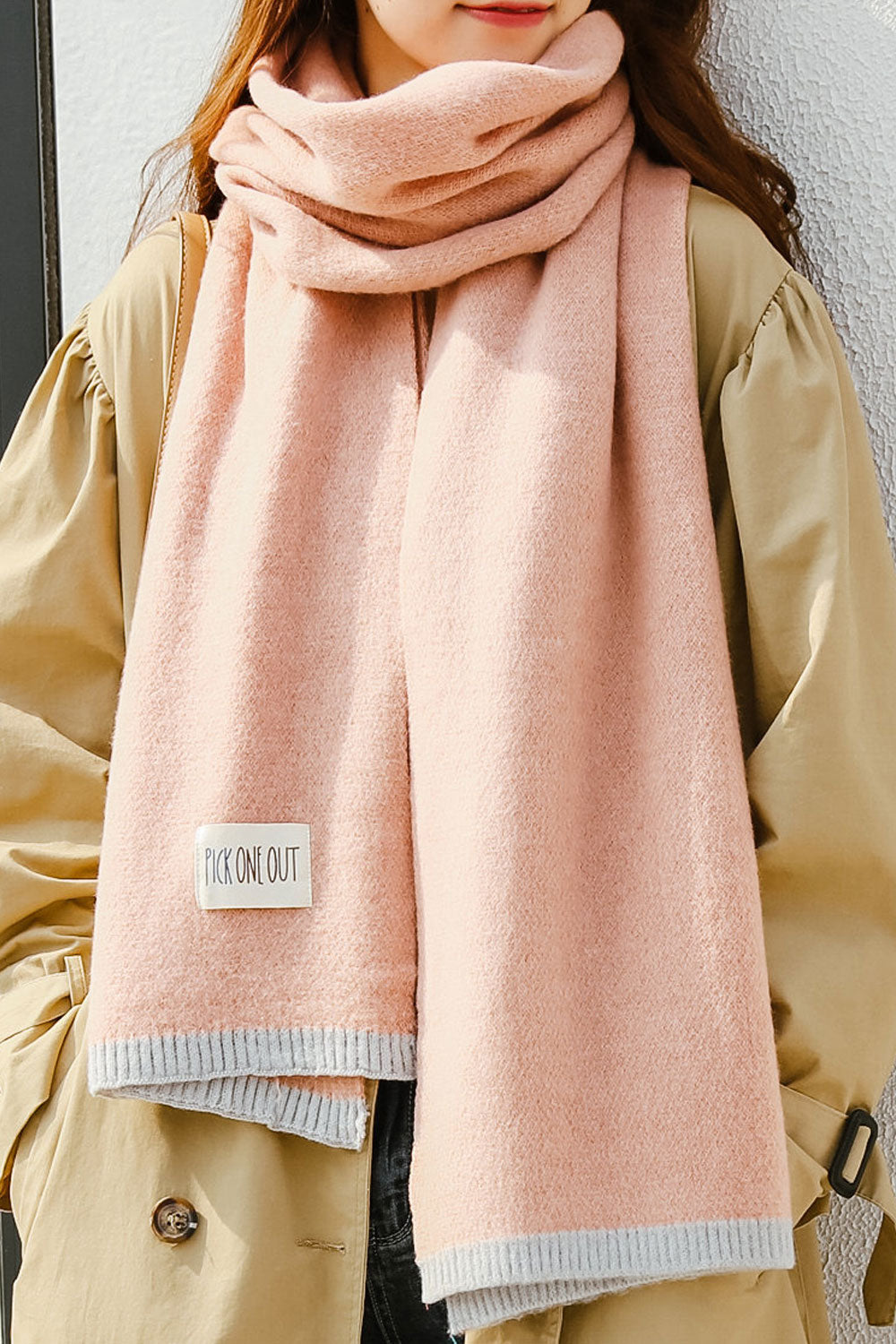 Women Elegant Cozy Solid Colored Amazing Soft Muffler